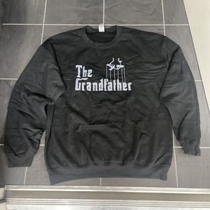 Grandfather Godfather Parody Sweatshirt Pullover Gift For Grandpa Size Large